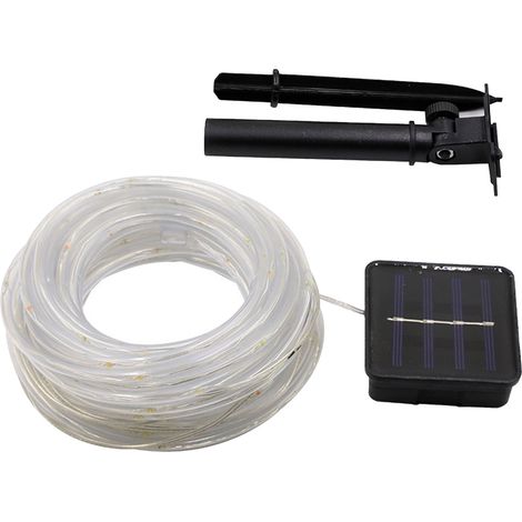 Guirlande lumineuse LED flexible et étanche de 12 m (39,4 pi) avec 8 modes d'éclairage pour jardin, arbres et clôtures. (1/5)