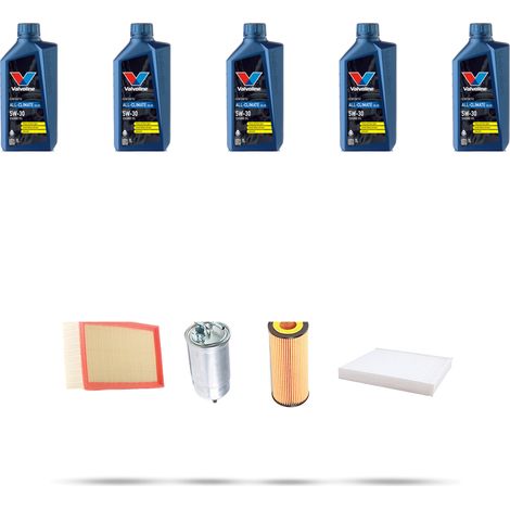 Kit tagliando 4 FILTRI e 5L OLIO compatibile con Seat Ibiza III 1.9 SDI 50kw Dal 1999 (1/5)