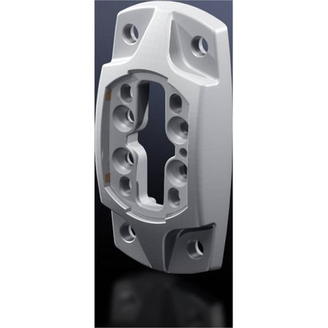 Rittal CP 6206.820 Ganasce di fissaggio fisso Alluminio Grigio (RAL 7035) 1 pz.
