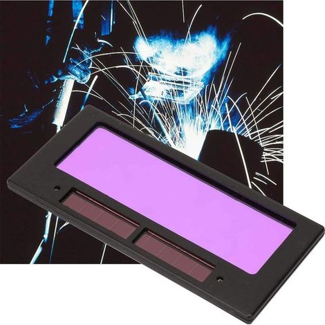 Lentille casque soudage – gradation automatique solaire – arc sous argon / électrique (1/5)