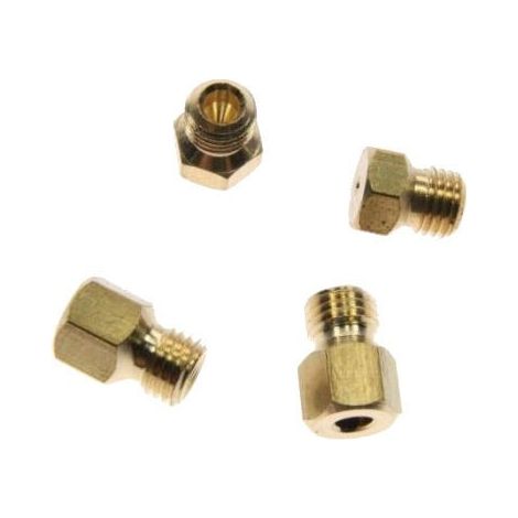JEU X4 INJECTEURS GAZ NATUREL POUR TABLE DE CUISSON BAUMATIC EBERHART - 900041 (1/3)