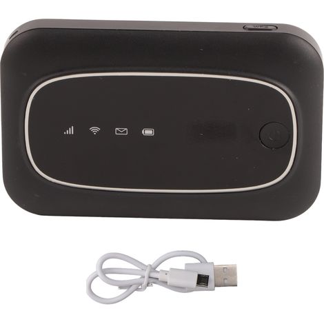 Routeur 4G SIM Noir Portable Compact avec Batterie 2000mAh, Point d'Accès WiFi pour Maison, Bureau et Voyage (1/5)