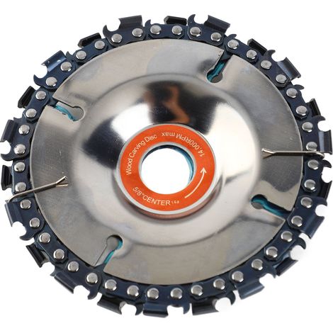 Jeu disque meuleuse 4 pouces 22 dents bois et chaîne pour meuleuse angulaire 100/115 mm (1/5)