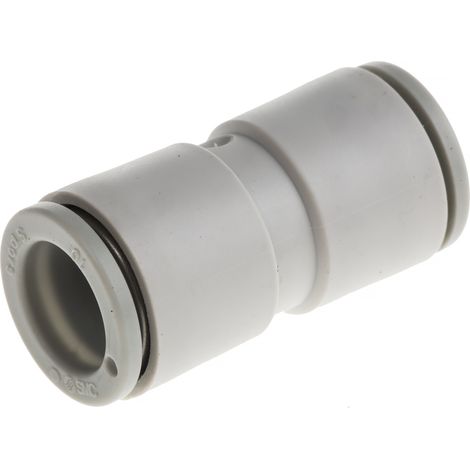 Adaptateur tube à tube droit SMC KQ2 vers Enfichable 10 mm Enfichable 10 mm