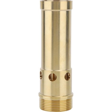Buse de fontaine en cuivre DN40 filetage mâle 1.5" jet droit robuste hauteur 0.4-0.8m pour bassin et aménagement paysager (1/5)