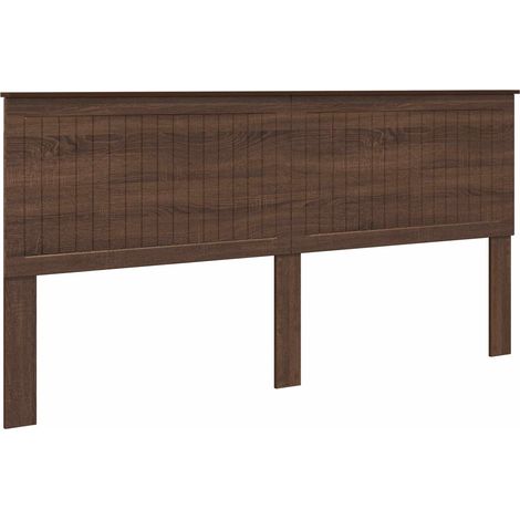 Maison Exclusive - Cabecero Roble Marrón Madera de ingeniería (1/5)
