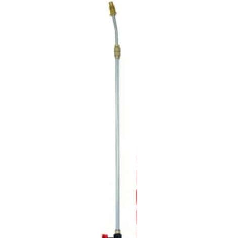 LANCIA ASTA TELESCOPICA PER POMPA SPALLA ZAINO BATTERIA ACCIAIO OTTONE 128LI