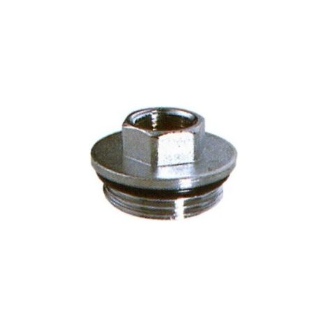 FAR 4200 Riduzione Terminale Cromata Diam.1"X3/8" Maschio Femmina Per Collettore - 4200 138 (1/2)