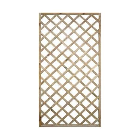 PANNEAU GRILLAGÉ EN BOIS EURO