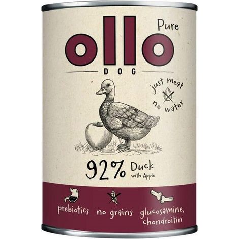 Ollo Pure Duck with Apple 8x400g (1/5)