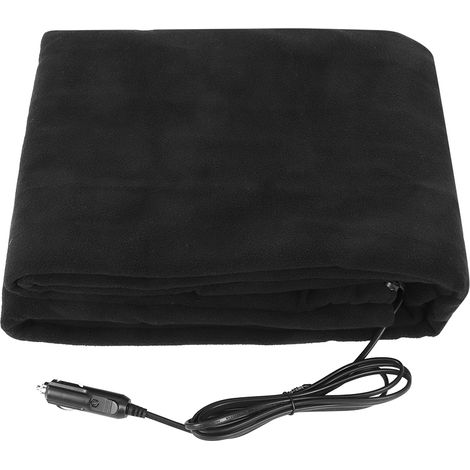 Couverture chauffante électrique 12V pour voiture - Idéale pour animaux et voyages d'hiver (1/5)