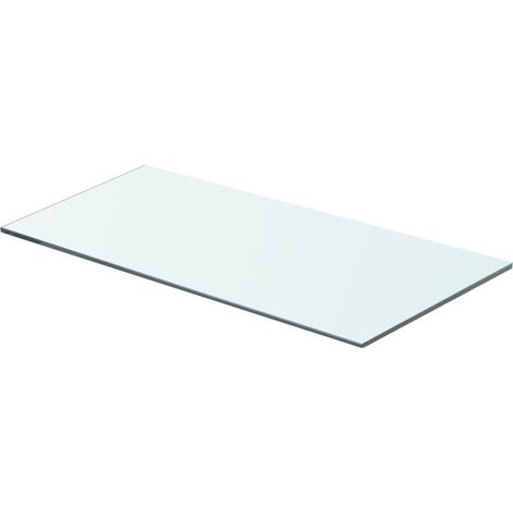 Panneau pour étagère Verre transparent 60x25 (1/2)