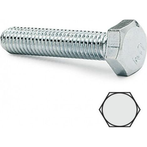 DIN-933 10.9 ZN. M20X85-SISTEMAS DE FIXAÃ‡AO