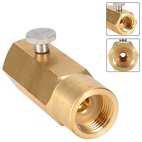 Adaptador de recarga de CO2 – cobre de precisión – conexión W21.8-14 para cilindros SodaStream