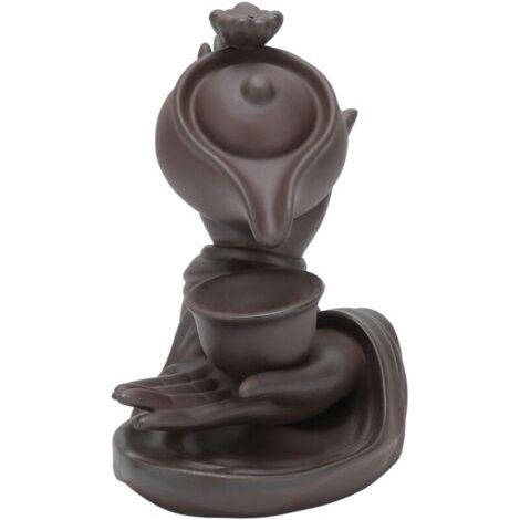 Brûleur d'encens cascade, support de reflux de fumée innovant, décoration de Table