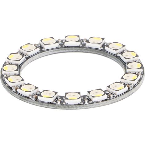 Carte de commande pour anneau LED RGB 16 bits SK6812, 32 couleurs et anneau lumineux blanc fluorescent, horloge murale (1/5)
