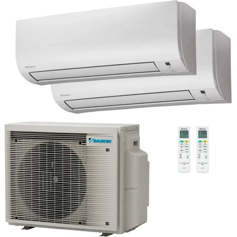 Climatiseur multisplit réversible DAIKIN SENSIRA Modèle : 2MXF50F2 (25+25) - 5 kW, Wifi, silencieux, A+/A++, R-32, Eco