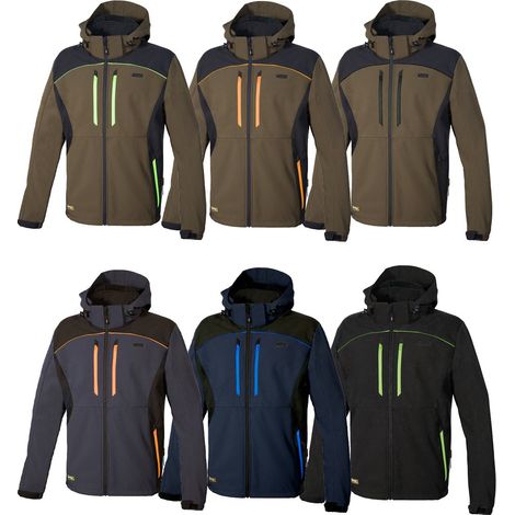 Giubbotto softshell da lavoro Cofra Klarbo - 50 (EU) - Nero (1/5)