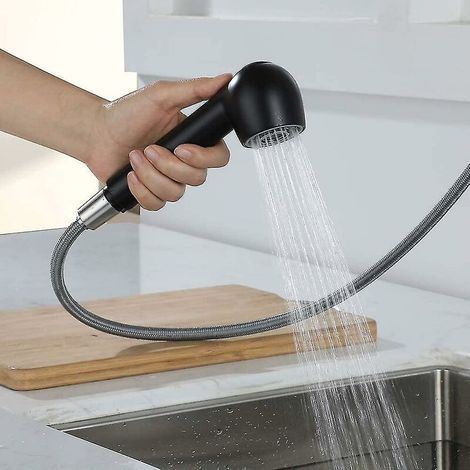 Doccetta estraibile, miscelatore per lavello da cucina, soffione a getto, doccetta a mano (1/3)