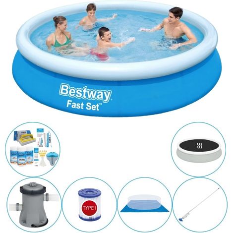 Bestway Bestway Fast Set Ronde - 366x76 cm - 7-pièces S21392