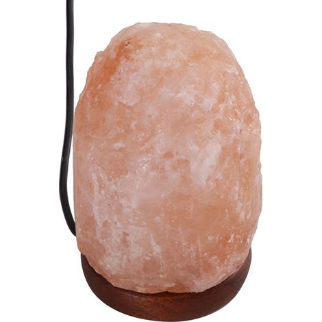 Lampe de sel Himalayan LED, lampe à cristaux de sel changeant de couleur, lumière de paysage naturel avec charge USB - Pierre de sel cristal, 800g, USB Cable inclus