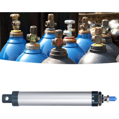 Mini-cylindre pneumatique MAL en alliage d'aluminium MAL32-150 (1/5)