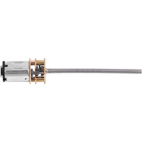 6V-Getriebemotor mit langer M3 55mm Gewindeausgangswelle (30 U/min) (1/5)