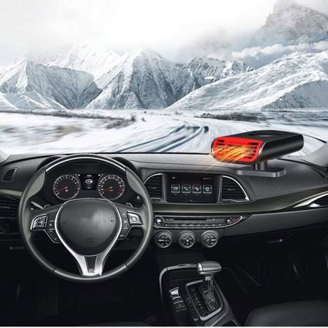 Chauffage Voiture 12V 150W Réchauffeur de Voiture Car Heater avec Ventilateur Portable Dégivreurs Pare-Brise, Pare-Brise fenêtre Sys (1/4)