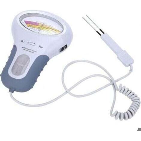 Testeur pH et chlore pour piscine - LON® - Électronique précis - 190x20mm - Étanche et portable (1/5)