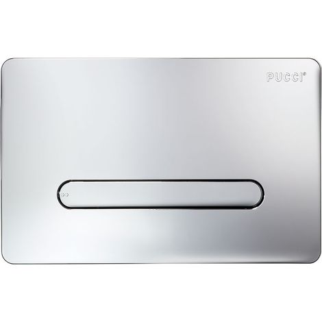 Placca per Cassetta Pucci Sara Tratto Linea Mod 2014 Cromo