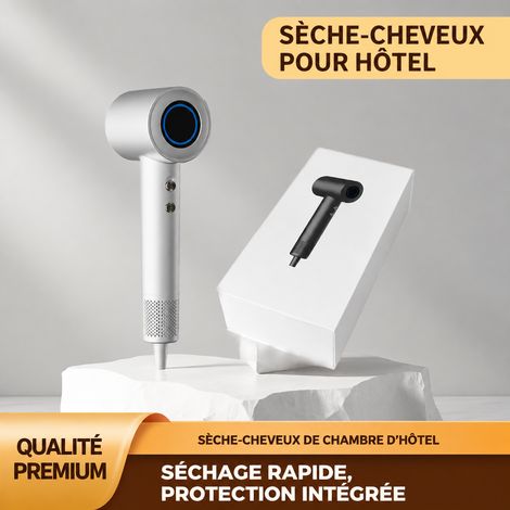 Sèche-Cheveux Haute Vitesse K-4032 1600W Moteur Sans Balais Soin Ionique Température Constante Gris Sidéral 1,688 kg – Livraison gratuite (1/5)