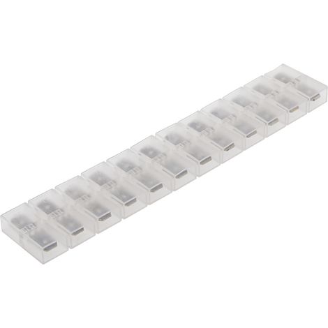Cosse faston RS PRO, Isolé, Transparent ( Prix pour Sachet de 15 )