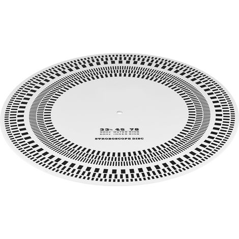 Plateau tournant professionnel avec stroboscope et tachymètre pour disques vinyles LP (1/5)