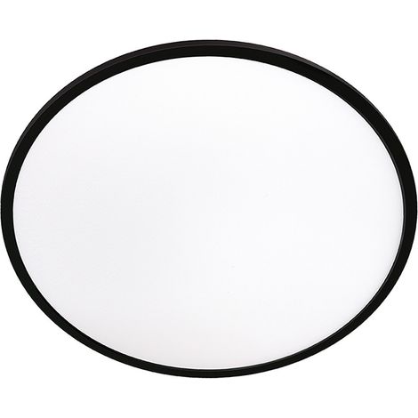Plafonnier rond noir Ø28 IP44 LED 24W CCT Light (1/5)