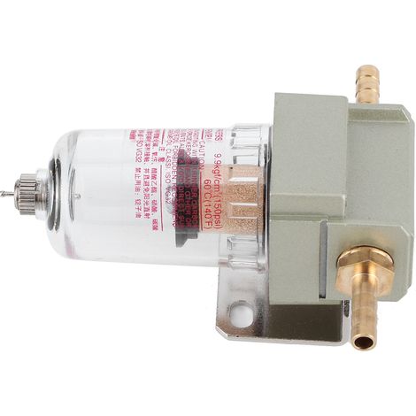 Langlebiger Öl-Wasser-Abscheider, Trennfilter für Druckluft, universelles Autozubehör, 6 mm / 0,24 Zoll (1/5)
