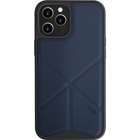 Funda Uniq Transforma para iPhone 12 Pro Max de 6,5 pulgadas, color azul/azul eléctrico. (1/5)
