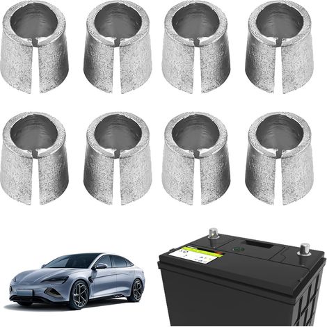 Manchon De Batterie,CosseBatterie 12v,Adaptateurs Borne Convertisseur Borne Batterie Voiture,Manchons Cathodiques Pour Anodes Batteries Voiture,Adaptateur De Poteau De ConvertisseurBatterie (1/5)