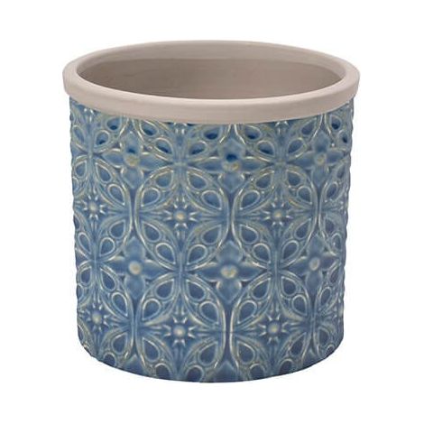 Burgon & Ball Glazed Pot Porto Small Dark Blue (1/2)