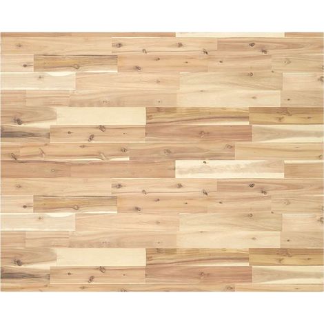 Schreibtischplatte Unbehandelt 100x80x4 cm Massivholz Akazie