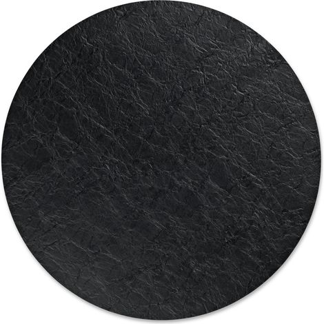 Set de table déco, simili cuir, 38 cm, noir Kalea / Kela