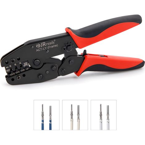 Pince à sertir pour connecteur DT Kit de bornes estampées en acier trempé Contacts estampés Taille 16 (14-18AWG) (1/5)
