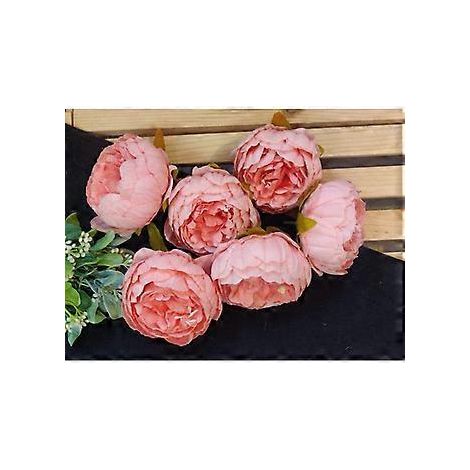 künstliche Rosenköpfe für Heimdekoration, Geschenke, Tortendekoration, Bastelarbeiten und Stoff