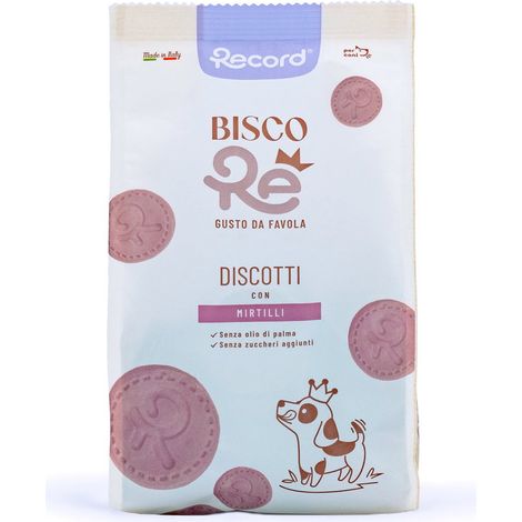 Discotti 1000 g gusto mirtillo: Biscore biscotti per cani discotti gusto mirtillo (1/4)