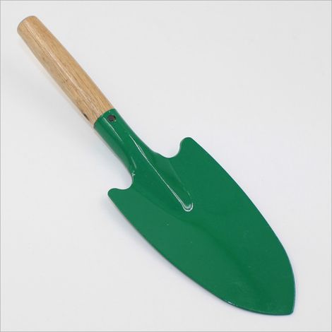 EASYCOMFORT Mini pelle à manche en bois de jardinage outils légers pour femmes, hommes, personnes âgées arthritiques Vert (1/3)
