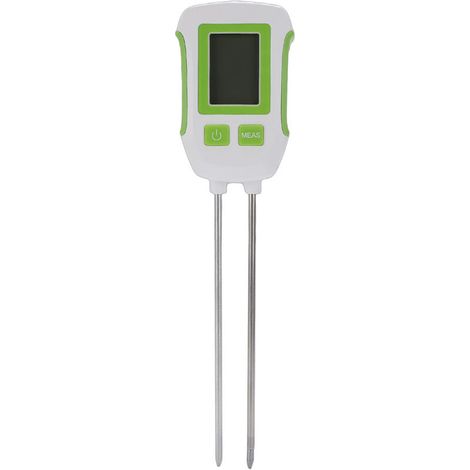 El medidor de suelo 5 en 1 mide la temperatura, la humedad, la fertilidad, la luz, el pH y el higrómetro para céspedes hortícolas.