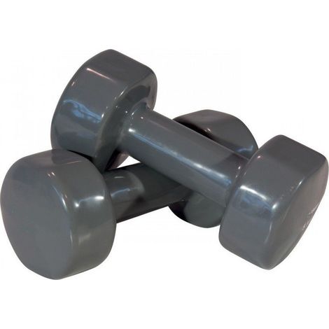 TRADE SHOP - Coppia Di Manubri In Vinile Da 9 Kg Ognuno Manubri Pesi Palestra Fitness -