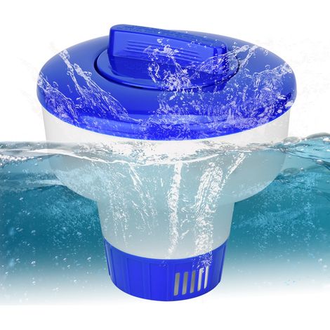 Distributeur flottant de chlore pour piscine, porte-pastilles de brome pour spa