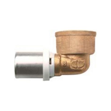 RACCORDO CURVO FEMMINA IBP A PRESSARE PER MULTISTRATO- 1/2x20- IBP- pezzi 1