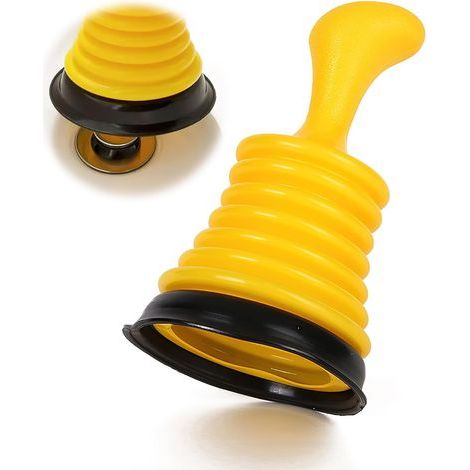 Déboucheur Ventouse Déboucheur Ventouse Lavabo avec Grand Soufflet Ventouse Deboucheur Evier Puissant Déboucheur Evier Cuisine Débloqué pour Salle de Bain Cuisine Évier Baignoire (1/5)