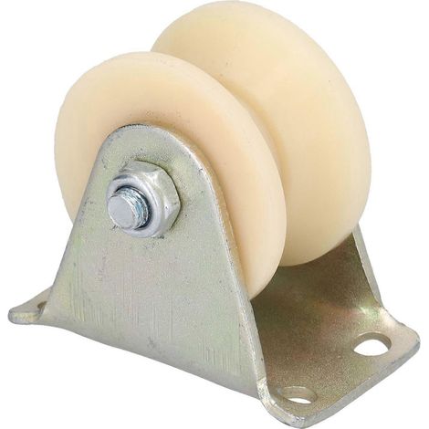 50-mm-V-förmiges, robustes Lenkrad mit 2,5-mm-Halterung für Hebezeuge